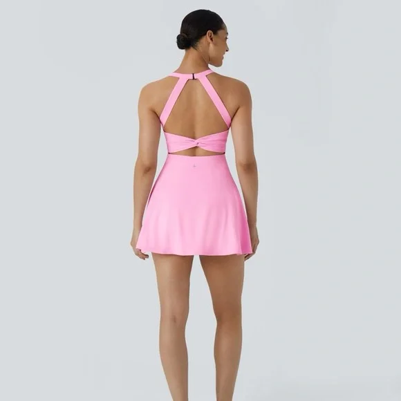 Halara Backless Twisted Active Dress - Picture 2 of 5